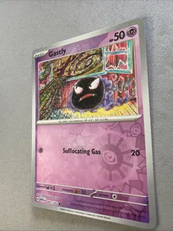 Pokemon TCG * Scarlet & Violet 151 * 092/165 Gastly Common * REVERSE HOLO * NM - Image 2