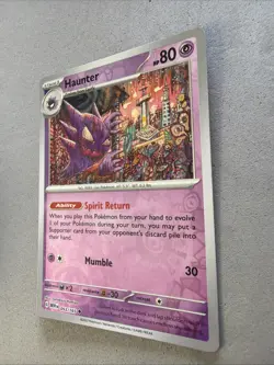 Pokemon TCG * Scarlet & Violet 151 * 093/165 Haunter U * REVERSE HOLO * NM - Image 2