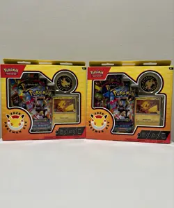 2x Pokemon TCG: Pokemon Day 2026 Collection Box Lot of 2 New/Sealed - Image 1