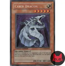 Yugioh Cyber Dragon CT03-EN002 Secret Rare Limited Edition LP - Image 1