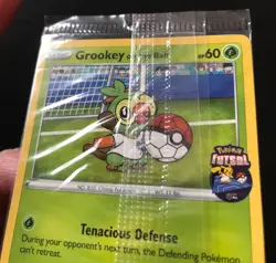 Grookey On The Ball 003/005 Futsal Pokemon Card PROMO UK Exclusive NEW SEALED - Image 3