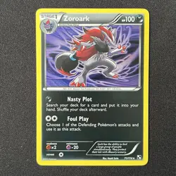 Zoroark Holo 71/114 Black and White Pokemon Card - Image 2