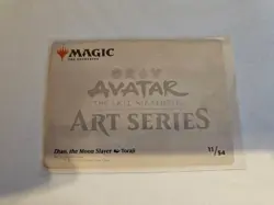 Zhao, the Moon Slayer Art Card MTG Avatar: TLA Nm/M - Image 2