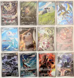 Pokemon Card AR 12 Card Lot Japanese Art Rare Hoothoot Furret Zebstrika Zamazent - Image 1