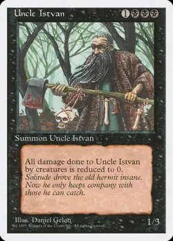 Uncle Istvan (165) – Fourth Edition 4ED – MTG Magic the Gathering - Image 1
