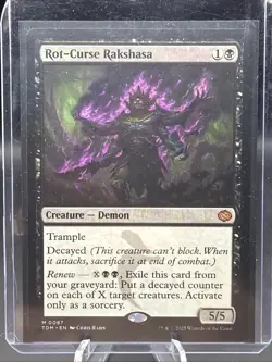Rot-Curse Rakshasa Tarkir: Dragonstorm Regular Magic The Gathering - Image 2