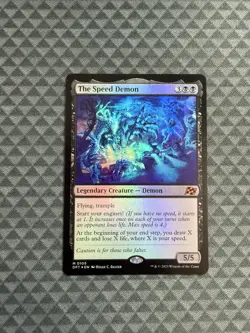 MTG The Speed Demon #0105 Foil Mythic Aetherdrift (DFT) - Image 1