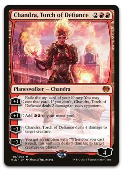 Chandra, Torch of Defiance #110 (NM) Kaladesh KLD Magic MTG - Image 1