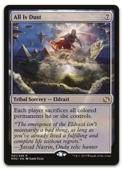 All Is Dust #1 (LP) Modern Masters 2015 MM2 Magic MTG - Image 1