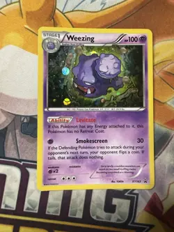 WEEZING XY163 PR-XY XY BLACK STAR PROMOS POKEMON PROMO - Image 1