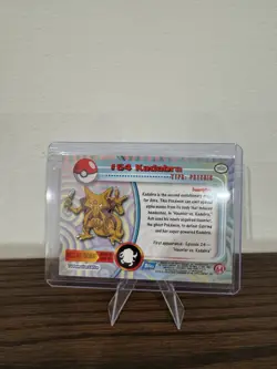 Kadabra #64 Pokemon Topps Chrome Series 1 Holo - TV Animation Edition - Image 3