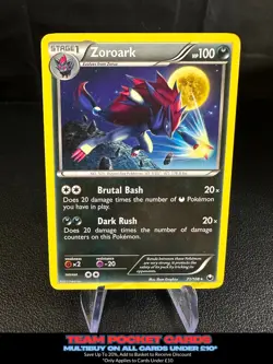Zoroark 71/108 Non Holo, Dark Explorers, Pokemon, LP - Image 1