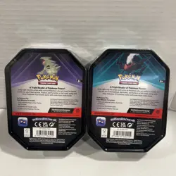 Lot of 2 Pokemon Triple Whammy Tins Tyranitar/Darkrai - Brand New Sealed - Image 2