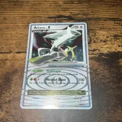 Pokemon Platinum Arceus - Arceus LV.X 95/99 Holo Rare-NM & GREAT CENTERING! - Image 1