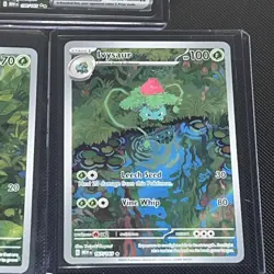 Pokemon SV:151 Bulbasaur 166/165, Ivysaur 167/165, & Venusaur Ex 198/165 - Image 4