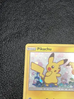 B6 Pokemon Team Up Pikachu Holo Black Star Promo SM162 - Image 2