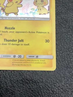 B6 Pokemon Team Up Pikachu Holo Black Star Promo SM162 - Image 4