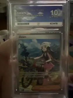 Pokemon TCG Dawn Phantasmal Flames 129/094 Graded Ace 10 Gem Mint - Image 1