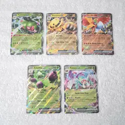 Pokemon Destined Rivals Double Rare ex Lot of 5 - Image 1