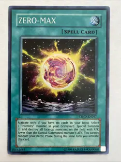 ZERO-MAX Super Rare The Shining Darkness TSHD-EN047 Unlimited NM - Image 1