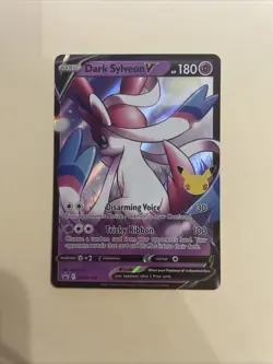Dark Sylveon V SWSH134 SWSH: Sword & Shield Promo Cards Holo - Image 1