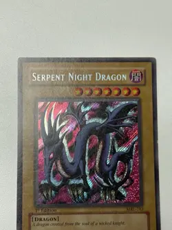 Serpent Night Dragon MRL-103 Magic Ruler 1st Edition Secret Rare #9 - Image 2