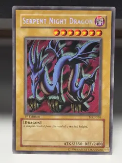 Serpent Night Dragon MRL-103 Magic Ruler 1st Edition Secret Rare #6 - Image 1