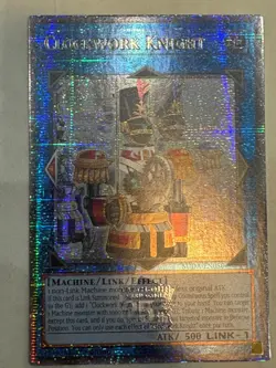 YUGIOH- Clockwork Knight - SUDA-EN050 - Quarter Century Secret Rare - 1st Ed - Image 1
