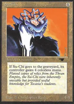 MTG English Su-Chi Heavy Play Normal Antiquities - Image 1