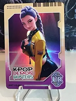 Kpop Demon Hunters Exquisite Collection Card RUMI HUNTRIX #UR-001 Holofoil - Image 2