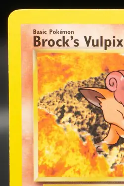 Pokemon TCG Card - Brock's Vulpix 37/132 Gym Challenge Uncommon Vintage - Image 2
