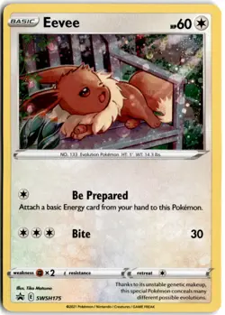 Eevee - Promo SWSH: Sword & Shield Promo Cards SWSH175 NM - Image 1