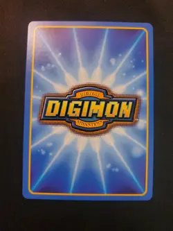 Gatomon Digimon TCG Card Shiny Gold Lettering 1st Edition 1999 BO-15 - Image 4