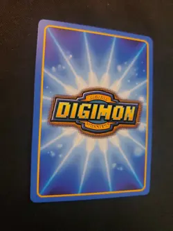 Gatomon Digimon TCG Card Shiny Gold Lettering 1st Edition 1999 BO-15 - Image 5