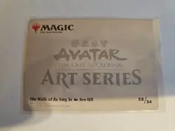 The Walls of Ba Sing Se Art Series Card MTG Avatar: TLA Nm/M - Image 2