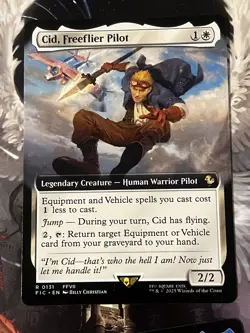 MTG | Cid, Freeflier Pilot (0131 - Extended Art) (FINAL FANTASY) NF - Image 1