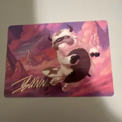 MTG Avatar Art Series 31 / 54 Apps Nag’s Companion GOLD SIGNATURE - Image 1