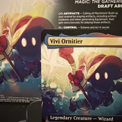 Vivi Ornitier Extended Art Borderless Non-Foil 0514 Final Fantasy MTG English NM - Image 2