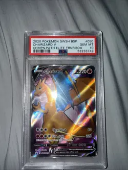 Charizard V SWSH050 SWSH: Sword & Shield Promo Cards Holo - Image 1