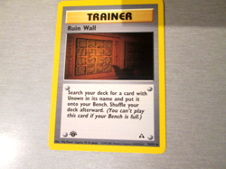 RUIN WALL 74/75 ,1ST EDITION (NEO DISCOVERY SET) non-holo. - Image 1