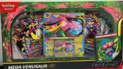 Pokemon TCG Mega Evolution - Mega Venusaur Ex Premium Collection Box - Image 1