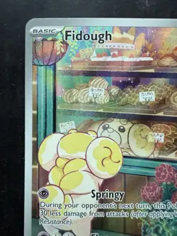Pokemon Fidough Scarlet & Violet Base Set Holo Illustration 213/198 (NM) - Image 2