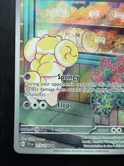 Pokemon Fidough Scarlet & Violet Base Set Holo Illustration 213/198 (NM) - Image 4