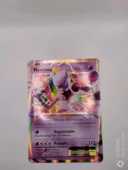 Pokemon Mewtwo EX Jumbo Card Mint 52/108 Evolutions - Image 1
