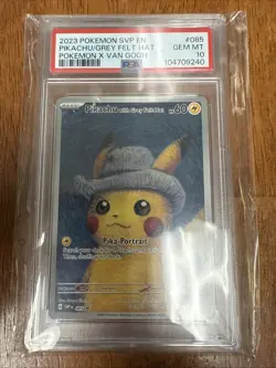 Pikachu with Grey Felt Hat 085 Sv: Scarlet & Violet Promo Cards Regular - Image 1