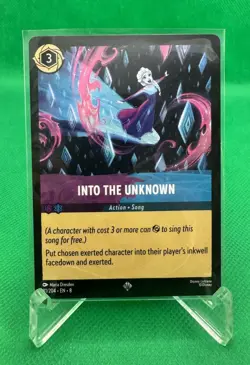 Into the Unknown 81/204 Super Rare Reign of Jafar Lorcana Card - Image 1