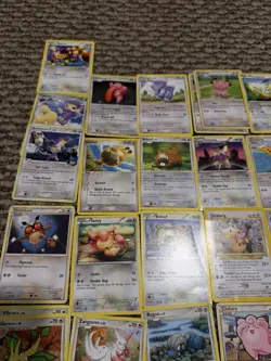 Pokemon TCG 43 Card Lot - Colorless, Basic/Stage 1 - Clefairy, Girafarig - Image 3