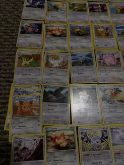 Pokemon TCG 43 Card Lot - Colorless, Basic/Stage 1 - Clefairy, Girafarig - Image 4