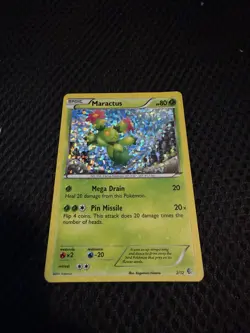 Pokemon TCG 9 Card Lot - Reverse Holo Grass Type, Paras, Snivy, Maractus, Mothim - Image 3