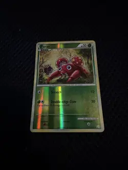 Pokemon TCG 9 Card Lot - Reverse Holo Grass Type, Paras, Snivy, Maractus, Mothim - Image 5